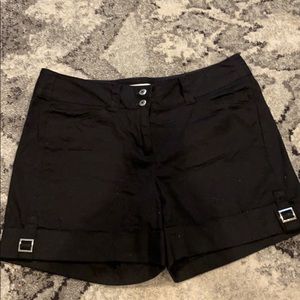 WHBM black dressy shorts